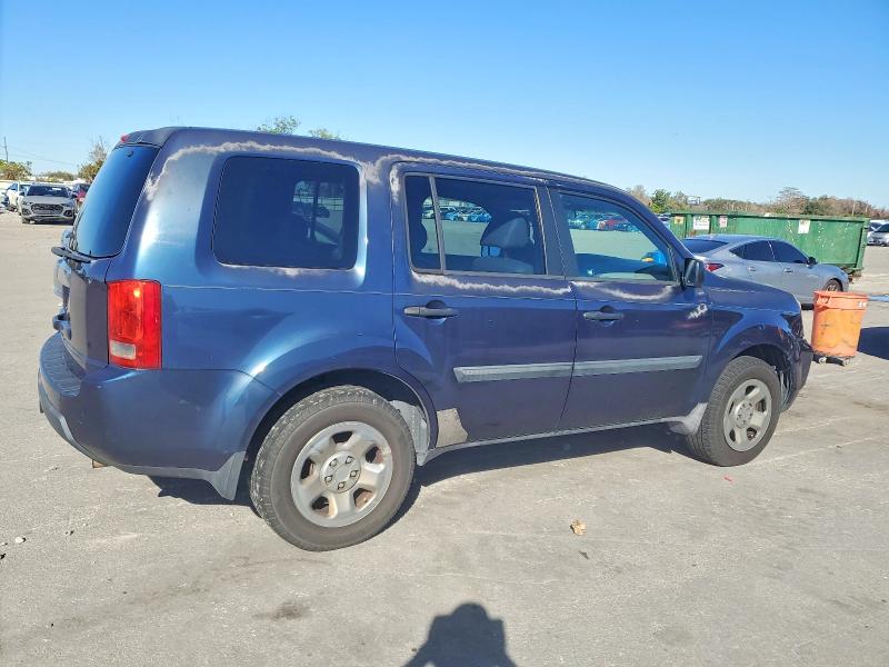 Photo 3 from auction – 2010 HONDA PILOT LX with VIN 5FNYF3H27AB023304