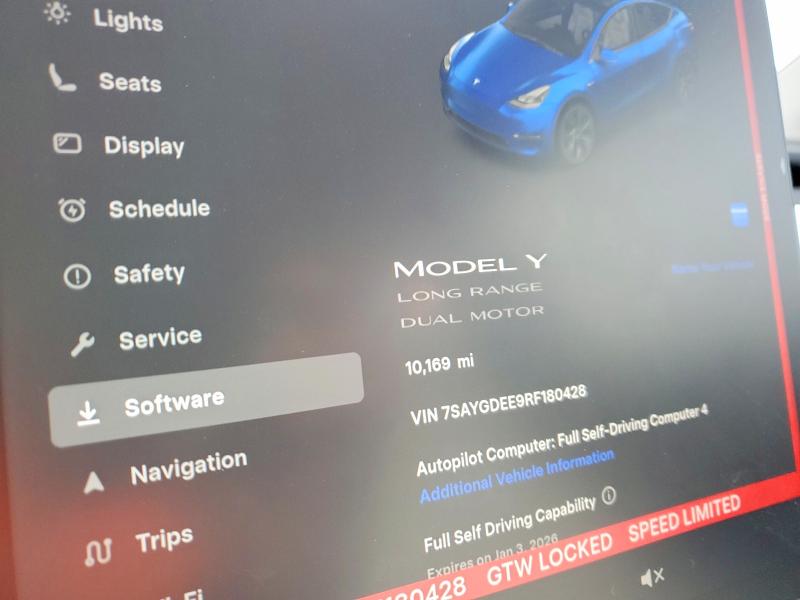 Photo 9 from auction – 2024 TESLA MODEL Y with VIN 7SAYGDEE9RF180428