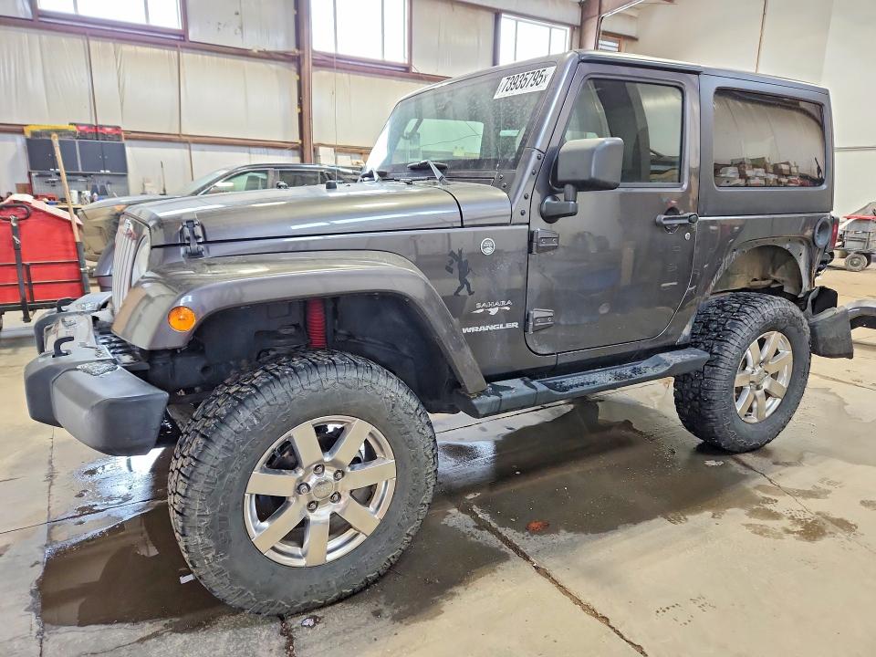Photo 1 from auction – 2016 JEEP WRANGLER S with VIN 1C4AJWBG2GL269396