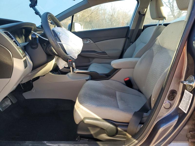 Photo 7 from auction – 2014 HONDA CIVIC LX with VIN 19XFB2F55EE005745