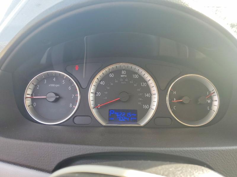 Photo 9 from auction – 2010 HYUNDAI SONATA GLS with VIN 5NPET4AC3AH624442