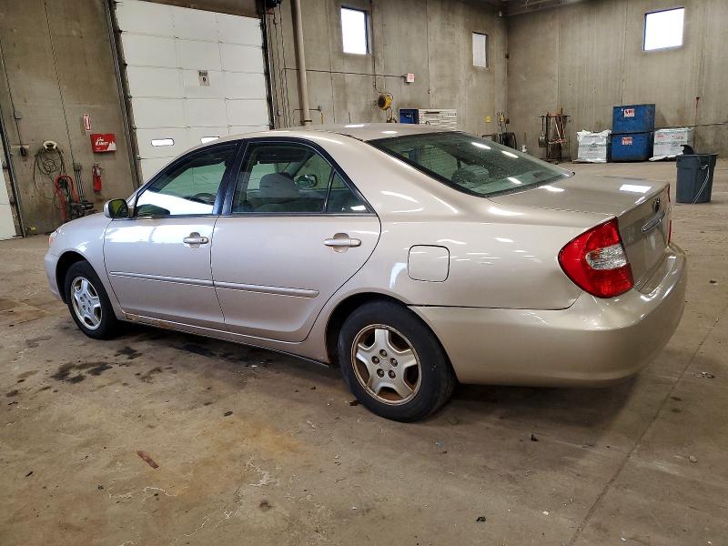 Photo 2 from auction – 2002 TOYOTA CAMRY LE with VIN 4T1BF30K62U020531