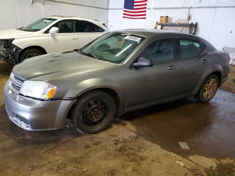 DODGE AVENGER SE 2013 with VIN 1C3CDZABXDN655673 - Photo from auction