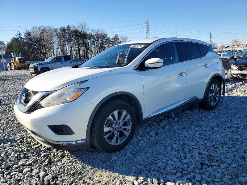 NISSAN MURANO S 2016 with VIN 5N1AZ2MGXGN164426 - Photo from auction