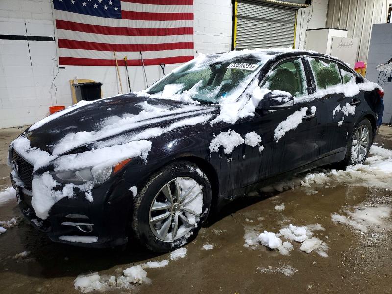 INFINITI Q50 BASE 2015 with VIN JN1BV7AR1FM407703 - Photo from auction