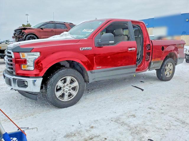 FORD F150 SUPER 2017 with VIN 1FTEX1EPXHFB87737 - Photo from auction