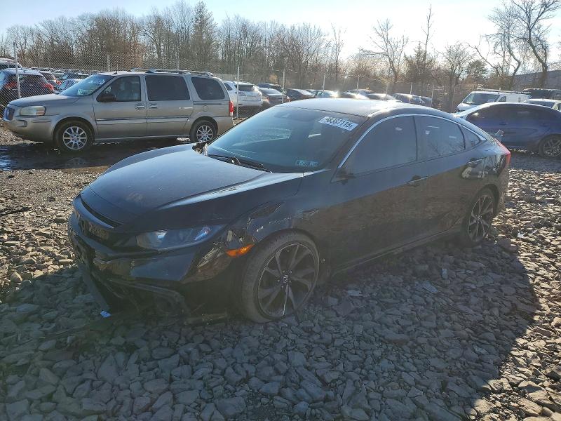 HONDA CIVIC 2020 with VIN 2HGFC2F82LH525489 - Photo from auction