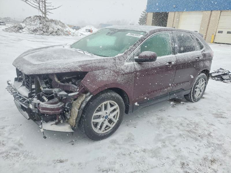 FORD EDGE SEL 2022 with VIN 2FMPK4J93NBB03038 - Photo from auction