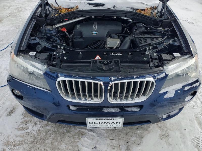 Photo 12 from auction – 2013 BMW X3 XDRIVE2 with VIN 5UXWX9C56D0A28202