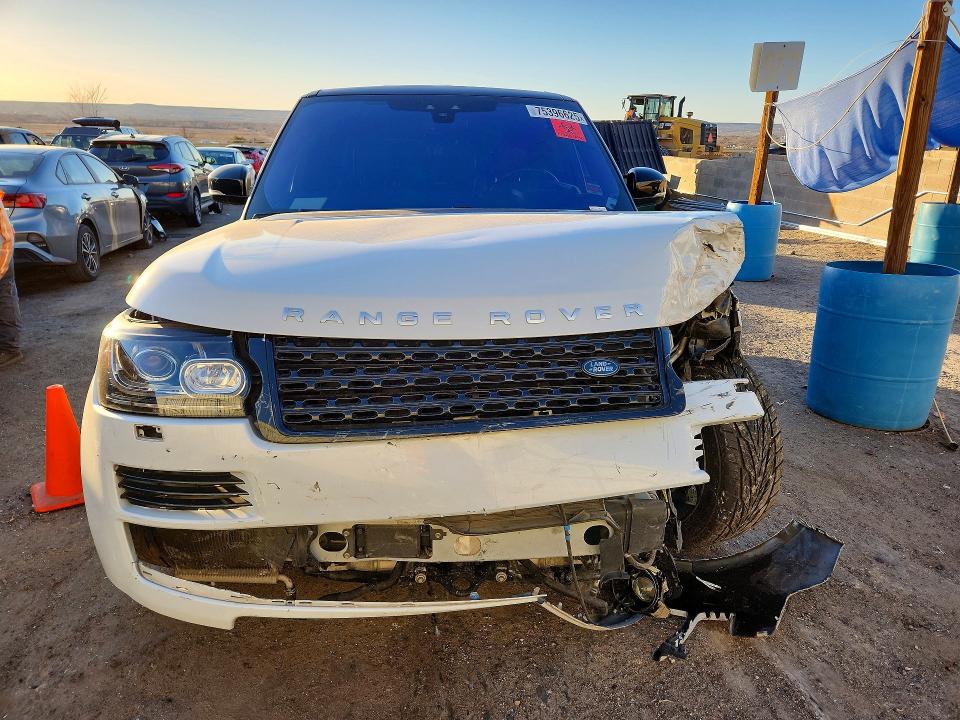 Photo 5 from auction – 2017 LAND ROVER RANGE ROVE with VIN SALGS2FE7HA354524