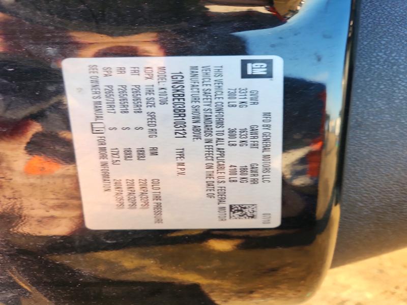 Photo 14 from auction – 2011 CHEVROLET TAHOE K150 with VIN 1GNSKBE03BR103121