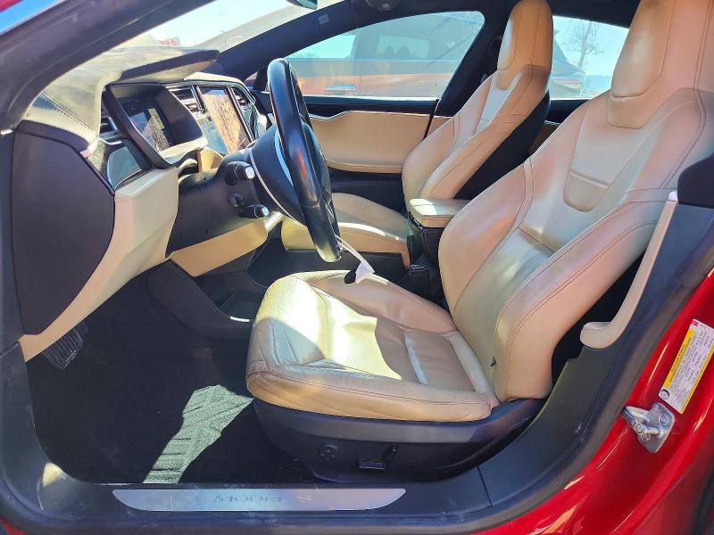 Photo 7 from auction – 2015 TESLA MODEL S with VIN 5YJSA1E28FF105143