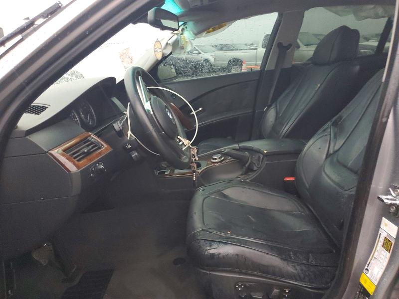Photo 7 from auction – 2007 BMW 525 I with VIN WBANE53517CW67550
