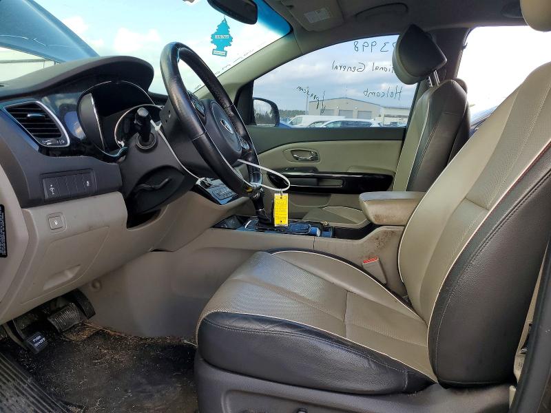 Photo 7 from auction – 2016 KIA SEDONA EX with VIN KNDMC5C10G6181473