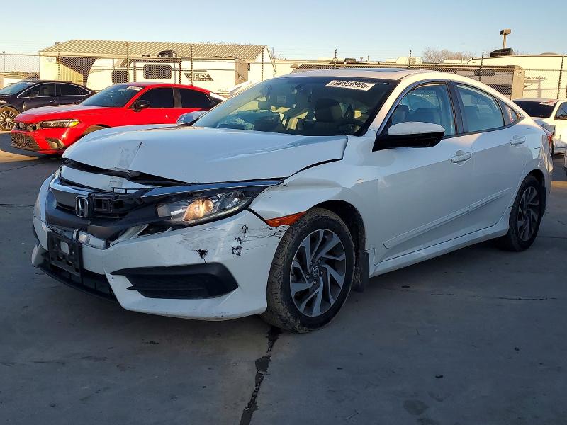 HONDA CIVIC EX 2016 with VIN 19XFC2F70GE249448 - Photo from auction
