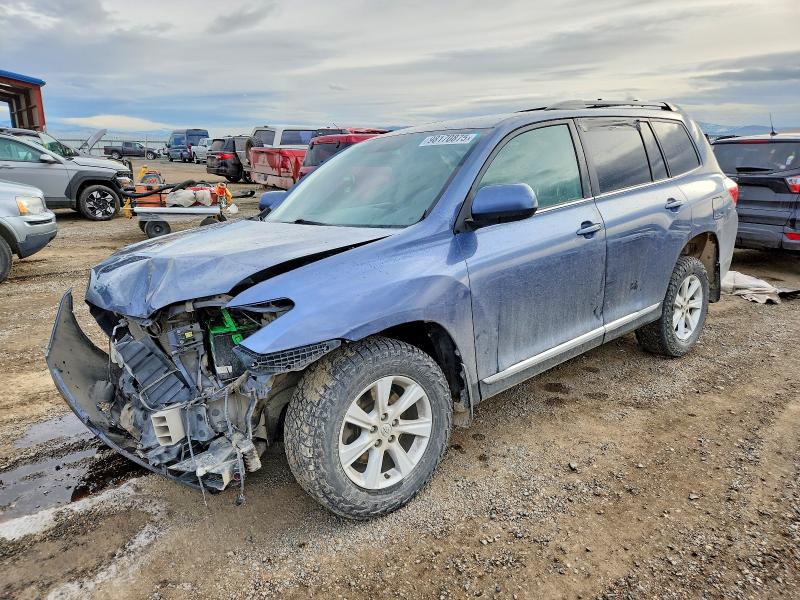 TOYOTA HIGHLANDER 2013 with VIN 5TDBK3EH5DS207702 - Photo from auction