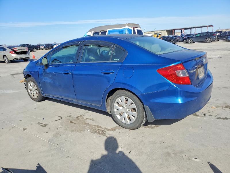Photo 2 from auction – 2012 HONDA CIVIC LX with VIN 2HGFB2F55CH575960