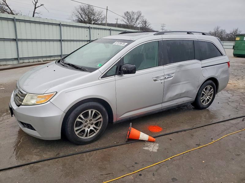 HONDA ODYSSEY EX 2013 with VIN 5FNRL5H65DB065566 - Photo from auction