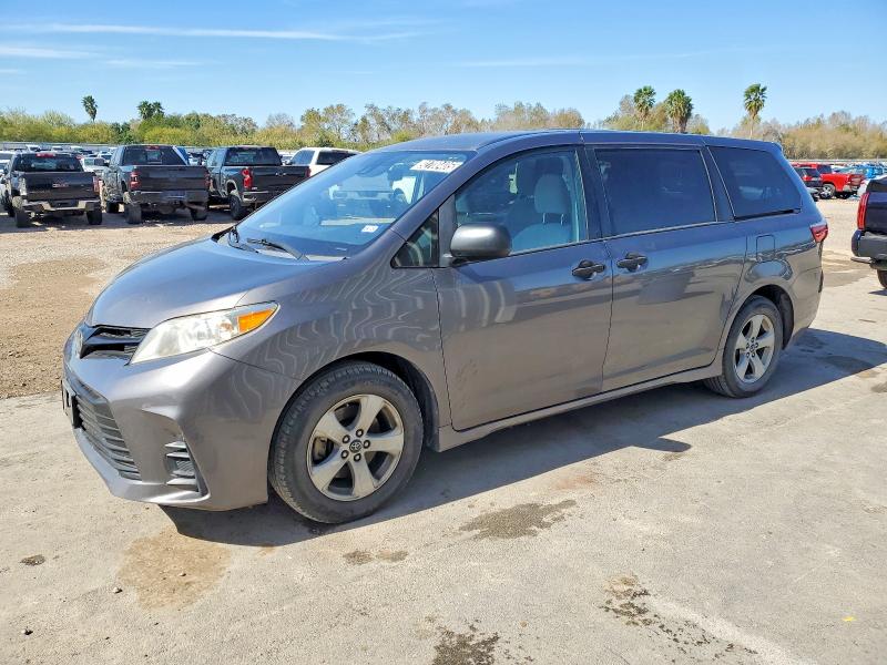 TOYOTA SIENNA L 2020 with VIN 5TDZZ3DC3LS034678 - Photo from auction