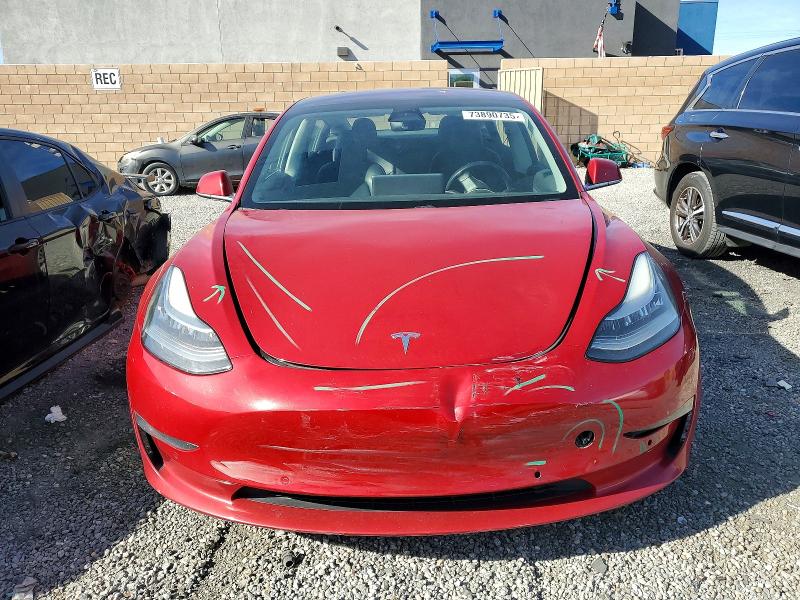 Photo 5 from auction – 2018 TESLA MODEL 3 with VIN 5YJ3E1EA9JF015413