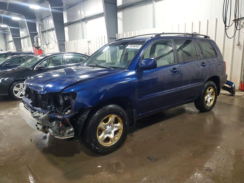 TOYOTA HIGHLANDER 2003 с VIN JTEGD21A630050584 - Фото с аукциона