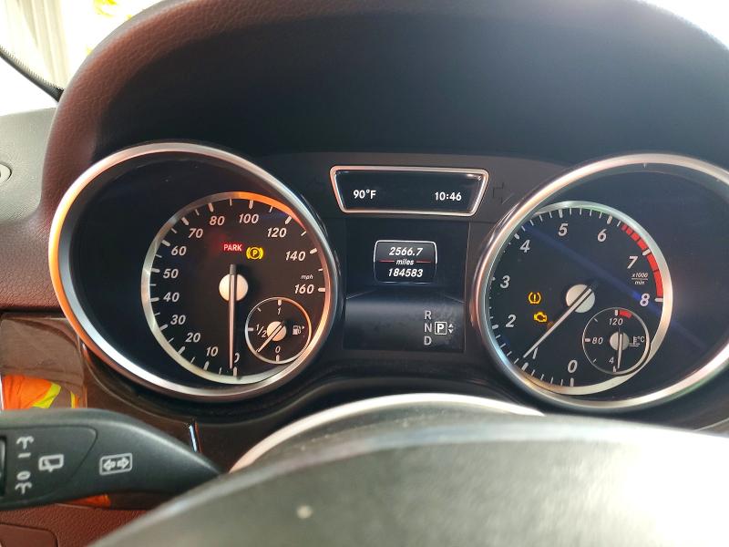 Photo 9 from auction – 2014 MERCEDES-BENZ ML with VIN 4JGDA5JB9EA440369