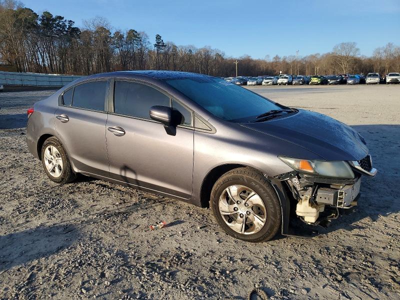 Photo 4 from auction – 2014 HONDA CIVIC with VIN 19XFB2F50EE221180