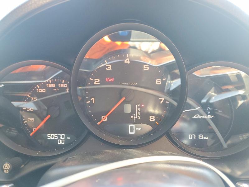 Photo 9 from auction – 2017 PORSCHE BOXSTER with VIN WP0CA2A87HS221010