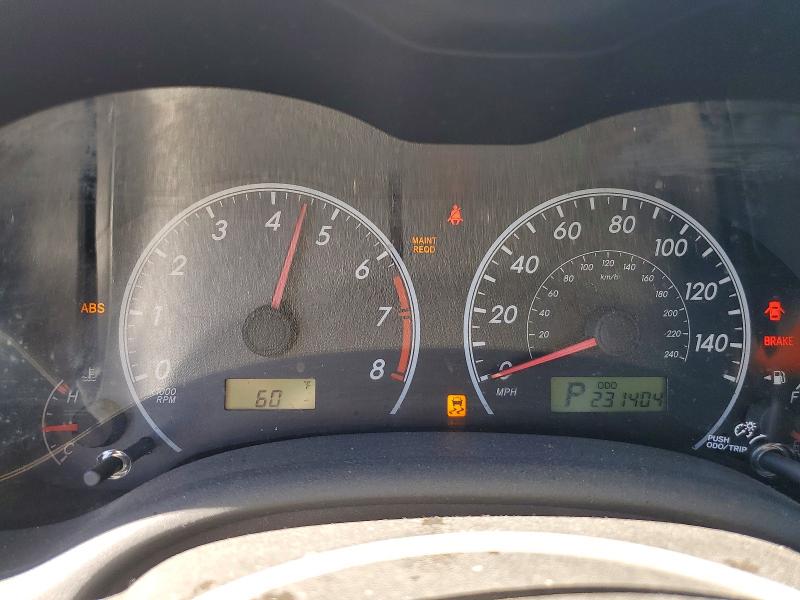 Photo 9 from auction – 2013 TOYOTA COROLLA BA with VIN 2T1BU4EE7DC957651