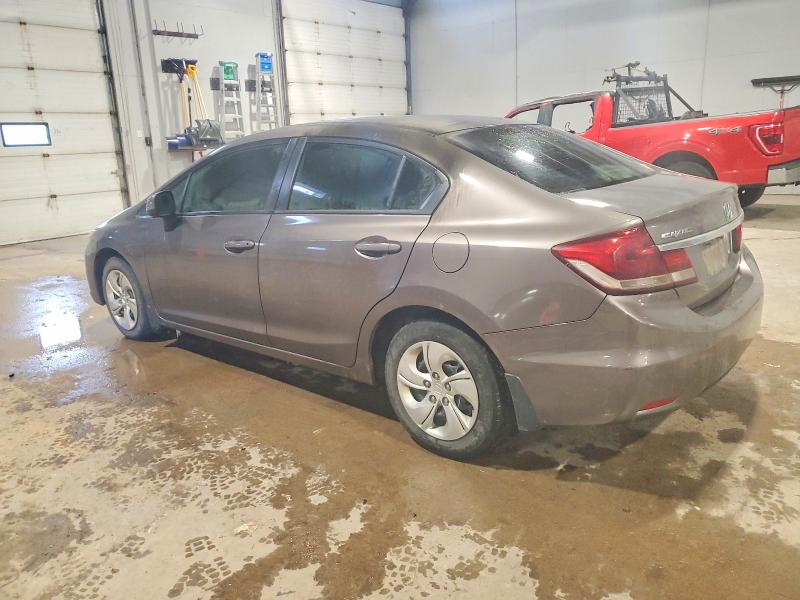 Photo 2 from auction – 2013 HONDA CIVIC LX with VIN 2HGFB2E46DH043689