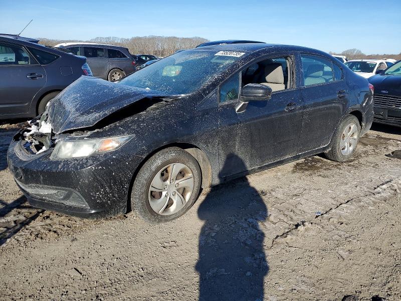 HONDA CIVIC 2014 with VIN 2HGFB2F57EH546057 - Photo from auction