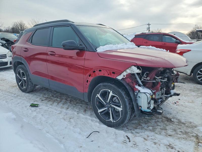 Photo 4 from auction – 2021 CHEVROLET TRAILBLAZE with VIN KL79MUSL8MB088961