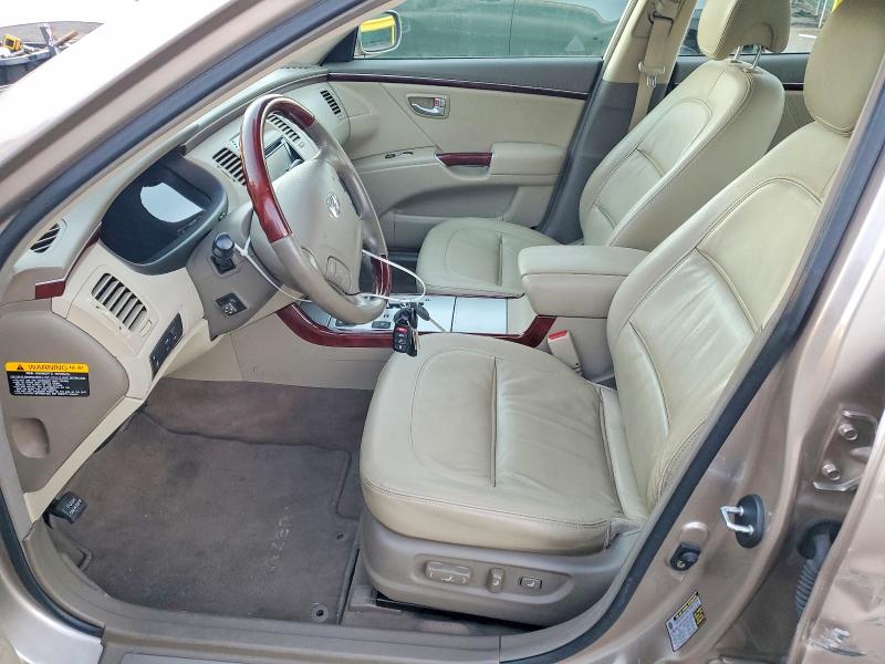 Photo 7 from auction – 2008 HYUNDAI AZERA SE with VIN KMHFC46F78A287293