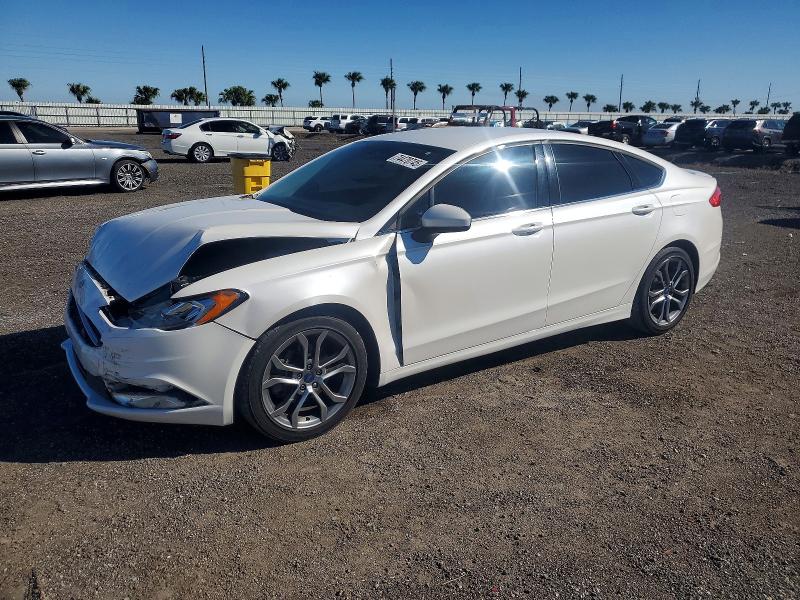 FORD FUSION SE 2017 with VIN 3FA6P0H77HR411176 - Photo from auction