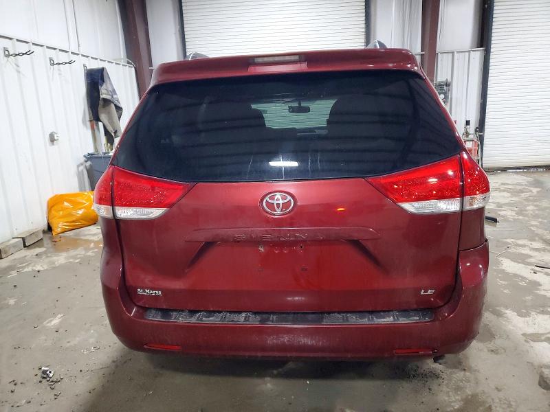 Photo 6 from auction – 2012 TOYOTA SIENNA LE with VIN 5TDKK3DC2CS208875