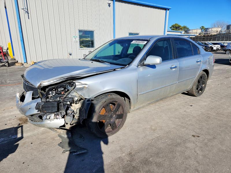 KIA OPTIMA LX 2008 with VIN KNAGE124285238336 - Photo from auction