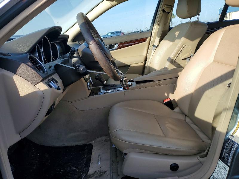 Photo 7 from auction – 2012 MERCEDES-BENZ C with VIN WDDGF8BB7CF921715
