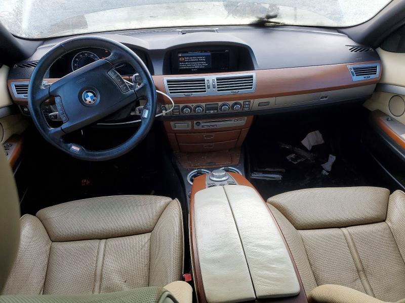 Photo 8 from auction – 2006 BMW 750 LI with VIN WBAHN83506DT63083