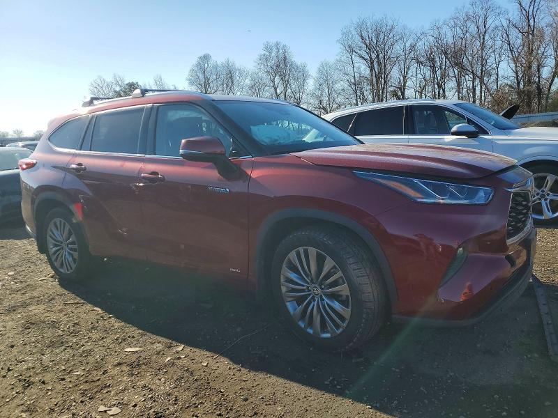 Photo 4 from auction – 2021 TOYOTA HIGHLANDER with VIN 5TDEBRCH2MS018637