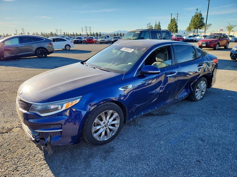 KIA OPTIMA LX 2016 with VIN 5XXGT4L34GG003639 - Photo from auction
