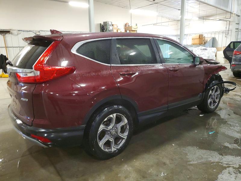 Photo 3 from auction – 2019 HONDA CR-V EX with VIN 7FARW2H55KE013496
