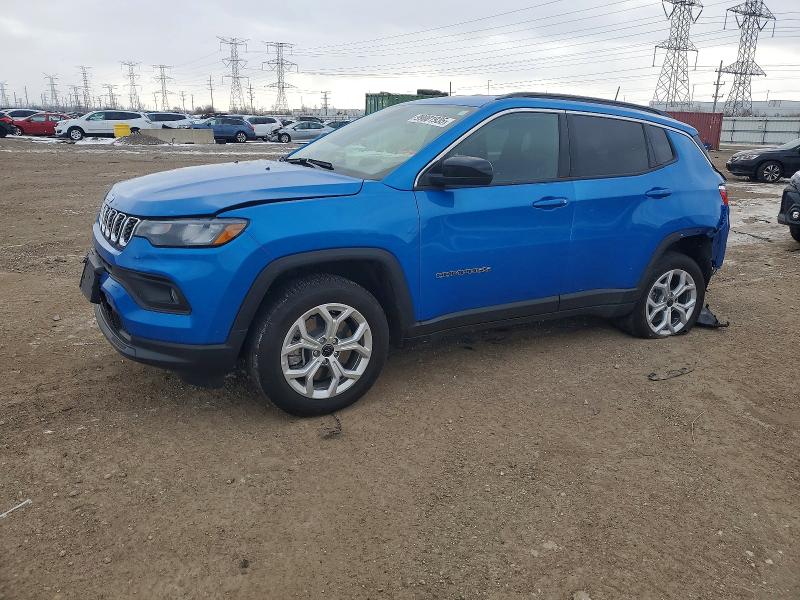 JEEP COMPASS LA 2025 with VIN 3C4NJDBN2ST569313 - Photo from auction