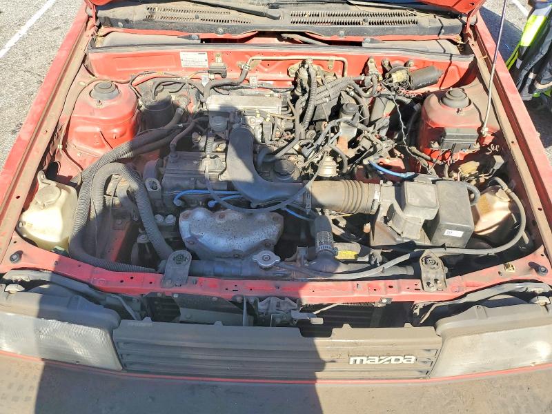 Photo 11 from auction – 1987 MAZDA 323 with VIN JM1BW622XH0510456
