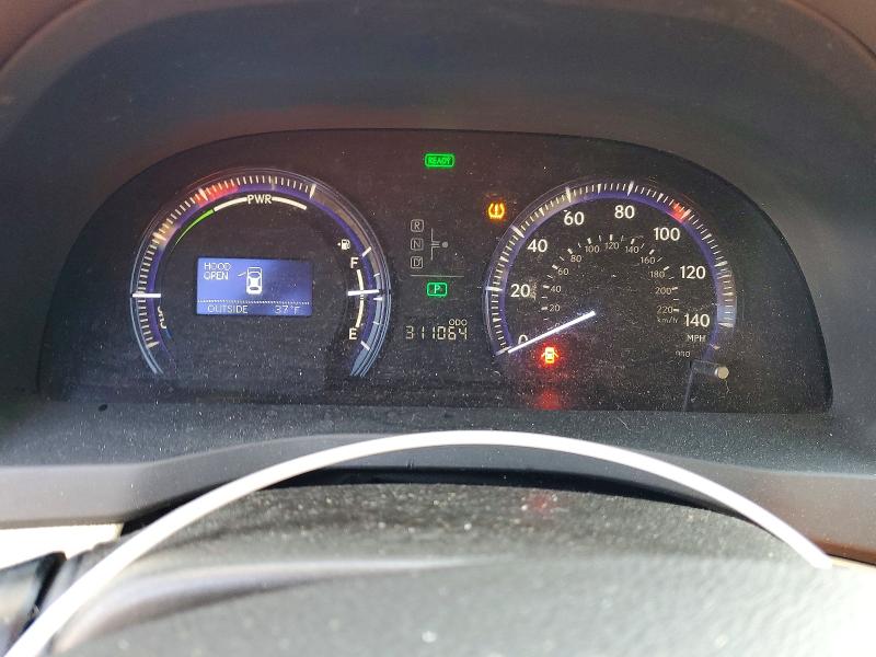 Photo 9 from auction – 2010 LEXUS HS 250H with VIN JTHBB1BA8A2008852