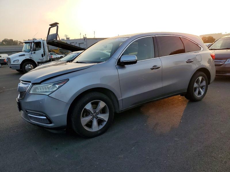 ACURA MDX 2016 with VIN 5FRYD4H20GB062416 - Photo from auction