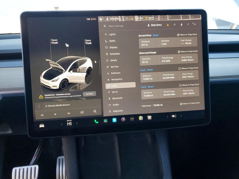 Фото 9 с аукциона – 2022 TESLA MODEL Y с VIN 7SAYGDEF7NF494758