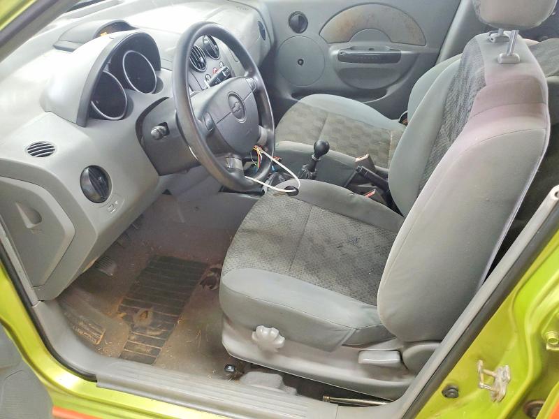 Photo 7 from auction – 2005 CHEVROLET AVEO BASE with VIN KL1TD62625B399356
