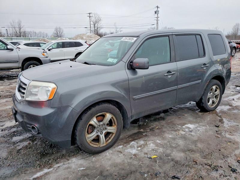 HONDA PILOT EXL 2013 with VIN 5FNYF4H59DB071309 - Photo from auction