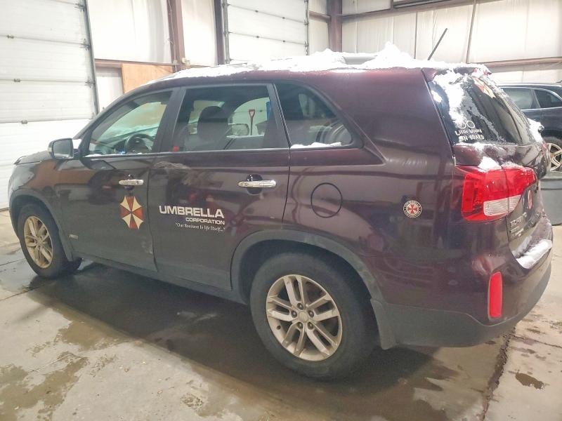 Photo 2 from auction – 2014 KIA SORENTO LX with VIN 5XYKTCA66EG483418