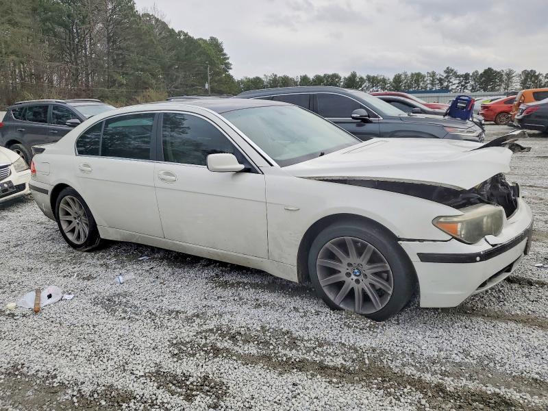 Photo 4 from auction – 2004 BMW 745 LI with VIN WBAGN63474DS48758